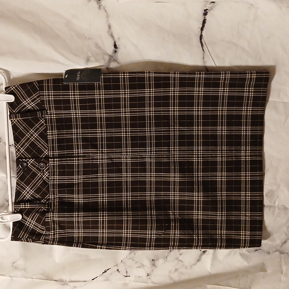 IQ&Co plaid skirt 7 🩵🩵🩵🩵